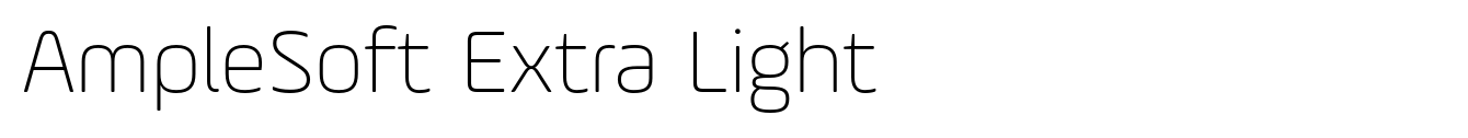AmpleSoft Extra Light image